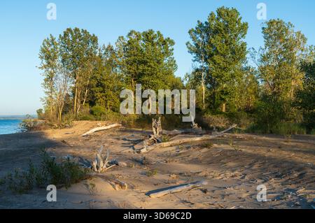 The Shoreline à presque Isle, Erie, PA Banque D'Images