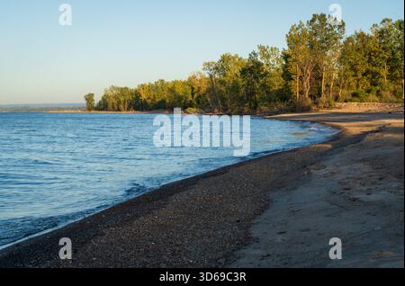 The Shoreline à presque Isle, Erie, PA Banque D'Images
