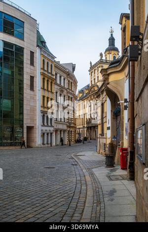 Vue du bâtiment principal du Musée de l'Université de Wrocław en Pologne. Banque D'Images