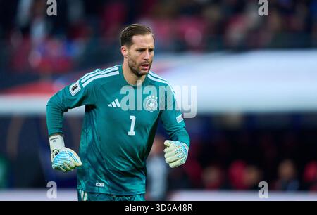 Oliver Baumann gardien de but allemand dans le match de qualification de la Coupe du monde de la FIFA 2026 ALLEMAGNE, Slovaquie. , . Le 17 novembre 2025 à Leipzig, Allemagne. Photographe : ddp images/STAR-images crédit : ddp Media GmbH/Alamy Live News Banque D'Images