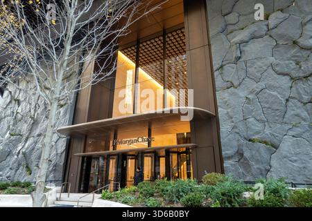JP Morgan Chase Tower est un bâtiment superhaut de bloc entier à New York City, USA 2025 Banque D'Images