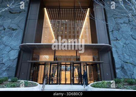 JP Morgan Chase Tower est un bâtiment superhaut de bloc entier à New York City, USA 2025 Banque D'Images