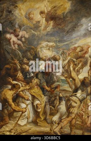 'Le martyre de Saint Livinus (1633 - 1635). Peter Paul Rubens (flamand, 1577-1640)' Banque D'Images