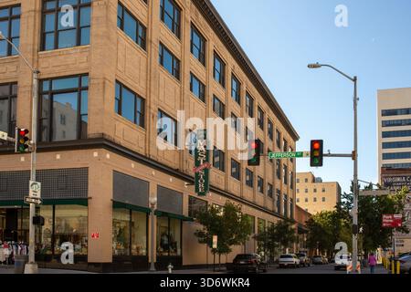 Scènes d'automne à Roanoke, Virginie. Banque D'Images