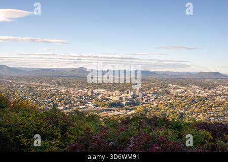 Scènes d'automne à Roanoke, Virginie. Banque D'Images