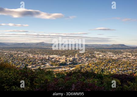 Scènes d'automne à Roanoke, Virginie. Banque D'Images