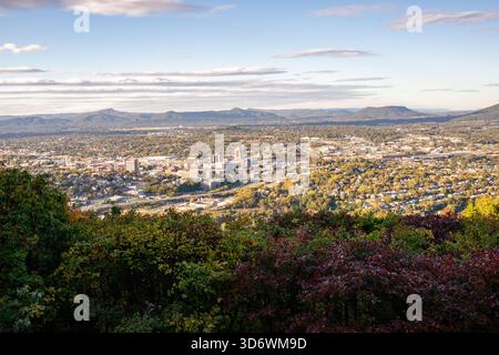 Scènes d'automne à Roanoke, Virginie. Banque D'Images