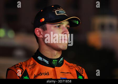 Las Vegas, États-Unis. 22 novembre 2025. Lando Norris (GBR) McLaren. 22.11.2025. Formula 1 World Championship, Rd 22, Las Vegas Grand Prix, Las Vegas, Nevada, USA, Race Day. Crédit : James Moy/Alamy Live News Banque D'Images