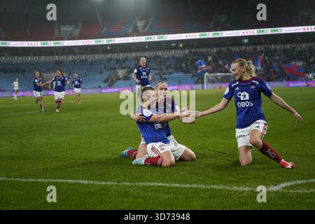 Oslo, Norvège. 23 novembre 2025. Oslo 20251123. Lors du match de football NM entre Rosenborg et Vålerenga au stade Ullevål. Photo : Thomas Fure/NTB ce texte est traduit automatiquement crédit : NTB/Alamy Live News crédit : NTB/Alamy Live News Banque D'Images