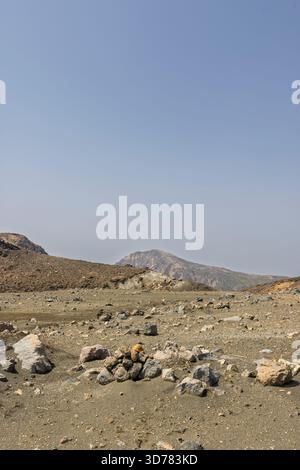 Paysage Mont Aso et Vulcano dans la Perfection d'Aso Kumamoto au Japon Banque D'Images