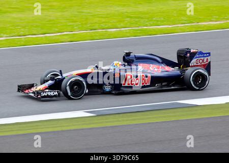 Max Verstappen au Grand Prix de Grande-Bretagne 2016 Banque D'Images