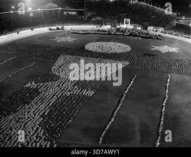 Congrès eucharistique. 30 avril 1953. Banque D'Images