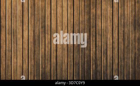 panneau de bois acoustique, texture rustique en bois ancien, noir foncé, fond intérieur vintage Banque D'Images