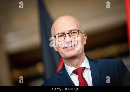 Peter Tschentscher, premier maire Banque D'Images