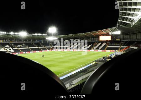 Hull, Royaume-Uni . 25 novembre 2025. Photo de gauche à droite, une vue générale à l'extérieur du stade avant Hull City vs Ipswich Town - EFL Championship au MKM Stadium. Crédit : Freddie Yeo/Alamy Live News Banque D'Images