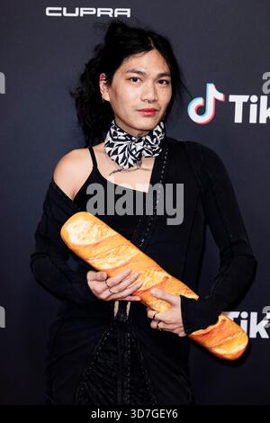 Berlin, Allemagne. 25 novembre 2025. Diehuepsche assiste à la cérémonie des TikTok Awards au Kraftwerk Berlin. Crédit : Christoph Soeder/dpa/Alamy Live News Banque D'Images