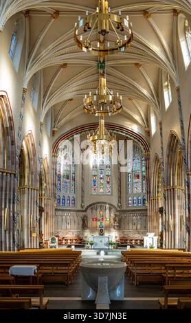 La cathédrale métropolitaine de Saint Andrew ou la cathédrale métropolitaine de Glasgow à Glasgow, Écosse, Royaume-Uni Banque D'Images