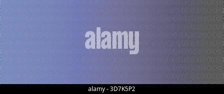 Motif ondulé abstrait avec dégradé de couleur. Illustration de Vecteur