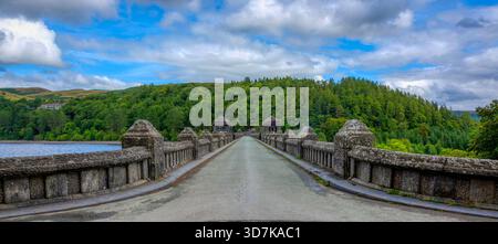 Lac Vyrnwy Reservoir, Powys, pays de Galles Banque D'Images