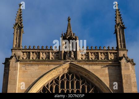 Hull Minster est le minster anglican et l'église paroissiale de Kingston upon Hull dans la circonscription est du Yorkshire, en Angleterre. Banque D'Images