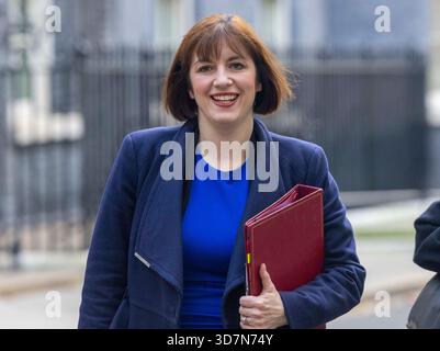 Londres, Royaume-Uni. 26 novembre 2025. Bridget Phillipson, secrétaire à l'éducation à Downing Street pour une réunion du Cabinet le jour du budget. Crédit : Mark Thomas/Alamy Live News Banque D'Images