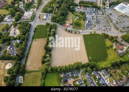 Open space South of Doctor-Loeb-Caldenhof-Strasse McDonald's, HGartenCenter Hesse, Werler Strasse, Hamm, Ruhr Region, Rhénanie du Nord-Westphalie, Allemagne, DE Banque D'Images