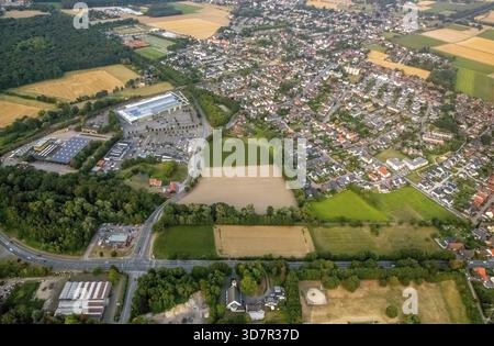 Open space South of Doctor-Loeb-Caldenhof-Strasse McDonald's, HGartenCenter Hesse, Werler Strasse, Hamm, Ruhr Region, Rhénanie du Nord-Westphalie, Allemagne, DE Banque D'Images