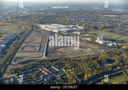 Zone partielle de l'ancienne Westfalenhuette, DSW21, site logistique, projet logistique Westfalenhuette, Scharnhorst-Ost, Dortmund, région de la Ruhr, Nort Banque D'Images
