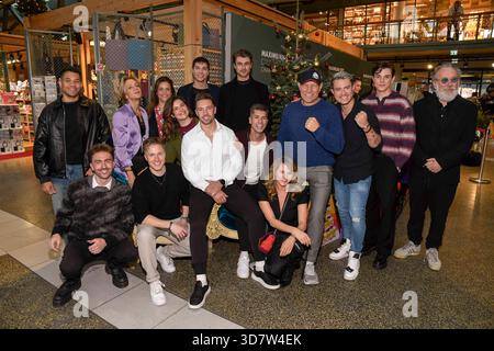 Berlin-abb/ invité, Felix Nieder, Annika Ernst, Daniel Sommer, Rebecca Immanuel, Ronja Forcher, Julian David, Ramon Roselly, Linus Weber, Maximilian Seitz, Luise Bähr, Axel Schulz, Max Weidner und Jannik GNTM und Friedrich Liechtenstein zu Gast beim 5.Charity Promi Pack 2025 im Bikini Berlin AM 26.11.2025 Berlin Deutschland *** Berlin abb Guest, Felix Nieder, Annika Ernst, Daniel Sommer, Rebecca Immanuel, Ronja Forcher, Julian David, Ramon Roselly, Linus Weber, Maximilian Seitz, Luise Bähr, Axel Schulz, Max Weidner et Jannik GNTM et Friedrich Liechtenstein en tant qu'invités au 5 Charity Promi Pa Banque D'Images