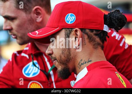 Doha, Qatar. 27 novembre 2025. Lewis Hamilton (GBR) Ferrari. 27.11.2025. Championnat du monde de formule 1, route 23, Grand Prix du Qatar, Doha, Qatar, journée de préparation. Le crédit photo devrait se lire : XPB/Alamy Live News. Banque D'Images