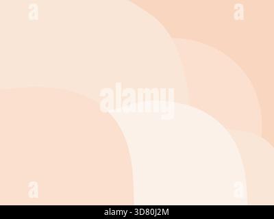 Aquarelle fond d'art mignon en poudre, abricot, saumon, corail ou couleur rose blush pour papeterie, invitation de mariage, cartes de voeux ou logo, planificateur Illustration de Vecteur