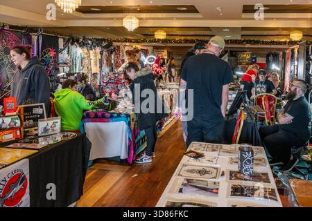 The Witches Brew Tattoo Show Do Tattoo Show à Bantry, West Cork, Irlande. Banque D'Images