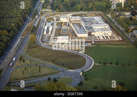 Succursale de la Banque fédérale Aplerbeck, coffre-fort pour les réserves d'or, Fort Knox allemand, chantier de construction de la banque centrale de l'État, Dortmund, région de la Ruhr, Rhénanie du Nord-O. Banque D'Images