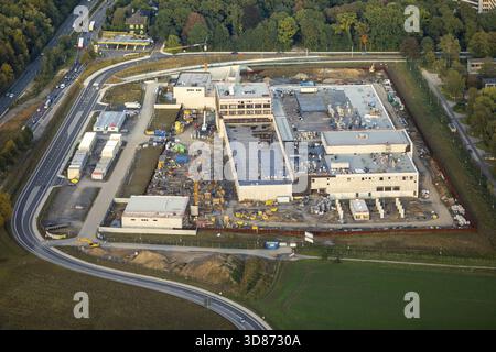 Succursale de la Banque fédérale Aplerbeck, coffre-fort pour les réserves d'or, Fort Knox allemand, chantier de construction de la banque centrale de l'État, Dortmund, région de la Ruhr, Rhénanie du Nord-O. Banque D'Images