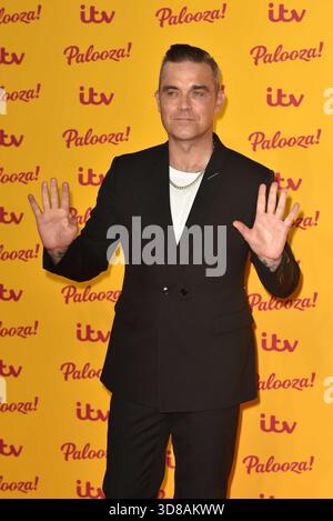 Robbie WilliamsITV Palooza au Royal Festival Hall, Londres, Angleterre le 16 octobre 2018. CAP/PL ©Phil Loftus/Capital Pictures Banque D'Images