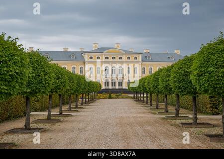 Palais de Rundāle en Lettonie Banque D'Images