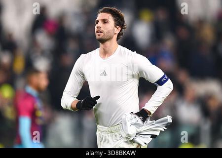 Turin, Italie. 29 novembre 2025. TURIN, ITALIE - NOVEMBRE 29 : Manuel Locatelli de la Juventus FC lors du match de Serie A entre la Juventus FC et Cagliari Calcio au stade Allianz le 29 novembre 2025 à Turin, Italie. (Photo Alberto Gandolfo/Agence BSR) crédit : Agence BSR/Alamy Live News Banque D'Images