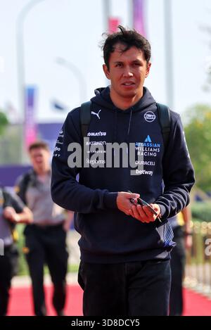 Doha, Qatar. 30 novembre 2025. Alexander Albon (THA) Atlassian Williams Racing. 30.11.2025. Championnat du monde de formule 1, route 23, Grand Prix du Qatar, Doha, Qatar, jour de la course. Le crédit photo devrait se lire : XPB/Alamy Live News. Banque D'Images