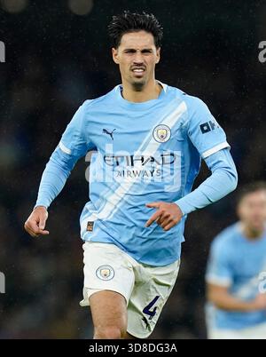 Manchester, Royaume-Uni. 29 novembre 2025. Lors du match de Manchester City vs Leeds United premier League à l'Etihad Stadium, Manchester. Le crédit photo devrait se lire : Andrew Yates/Sportimage crédit : Sportimage Ltd/Alamy Live News Banque D'Images