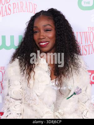 30 novembre 2025 - Hollywood, Californie - Estelle la 93e parade annuelle de Noël à Hollywood Blvd. Banque D'Images