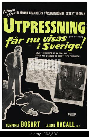 LE GRAND SOMMEIL (1946), dirigé par LES HOWARD HAWKS. Crédit: WARNER BROTHERS / Album Banque D'Images
