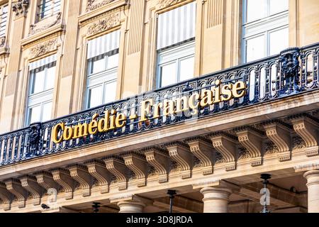 France, Ile-de-France, Paris. Comédie-française. Banque D'Images
