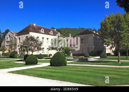 France, Bourgogne franche Comte, département de côte d'Or (21), Marmagne (région de Montbard) Abbaye de Fontenay Banque D'Images