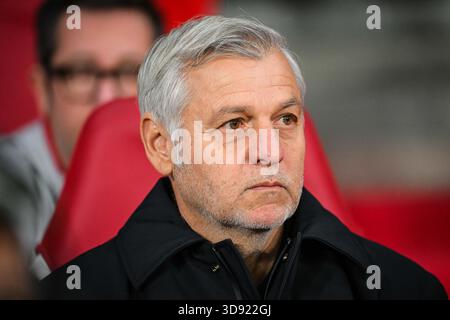Bruno GENESIO de Lille lors de l'UEFA Europa League, phase de Ligue, match de football MD3 entre le LOSC Lille et le PAOK FC le 23 octobre 2025 au stade Pierre Mauroy de Villeneuve-d'Ascq près de Lille - photo Matthieu Mirville / DPPI Banque D'Images