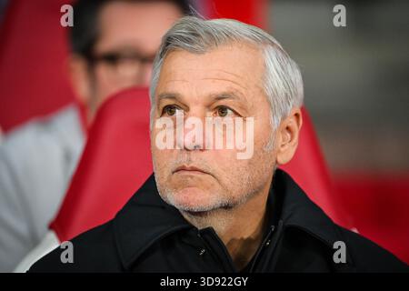 Bruno GENESIO de Lille lors de l'UEFA Europa League, phase de Ligue, match de football MD3 entre le LOSC Lille et le PAOK FC le 23 octobre 2025 au stade Pierre Mauroy de Villeneuve-d'Ascq près de Lille - photo Matthieu Mirville / DPPI Banque D'Images