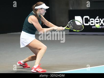 Dominika Salkova de CZE lors de l’Open d’ Angers Women 2025, le 02 décembre 2025 à Trelaze, France- photo Laurent Lairys Banque D'Images