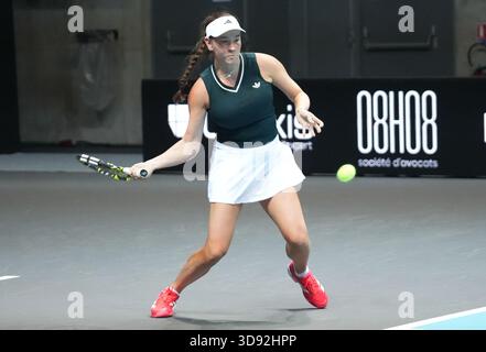 Trelaze, Bretagne, France. 2 décembre 2025. Dominika Salkova de CZE lors de l'Open d' Angers Women 2025, 02 décembre 2025 à Trelaze, France- photo Laurent Lairys (crédit image : © Laurent Lairys/ZUMA Press Wire) USAGE ÉDITORIAL SEULEMENT ! Non destiné à UN USAGE commercial ! Banque D'Images
