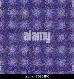 Motif géométrique sans couture avec des cadres carrés empilés dans plusieurs couleurs, y compris violet, lilas, violet, gris, et brun foncé. Illustration de Vecteur