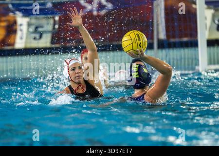 Roma, Italie. 03 décembre 2025. Chiara Ranalli (SIS Roma) pendant SIS Roma vs Rapallo Pallanuoto, Waterpolo Italian Serie A1 Women match à Roma, Italie, 03 décembre 2025 crédit : Agence photo indépendante/Alamy Live News Banque D'Images
