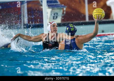 Roma, Italie. 03 décembre 2025. Chiara Ranalli (SIS Roma) pendant SIS Roma vs Rapallo Pallanuoto, Waterpolo Italian Serie A1 Women match à Roma, Italie, 03 décembre 2025 crédit : Agence photo indépendante/Alamy Live News Banque D'Images